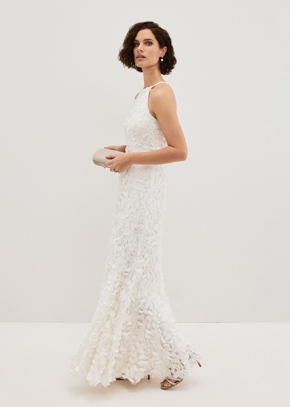 Charlene Maxi Wedding Dress Ivory
