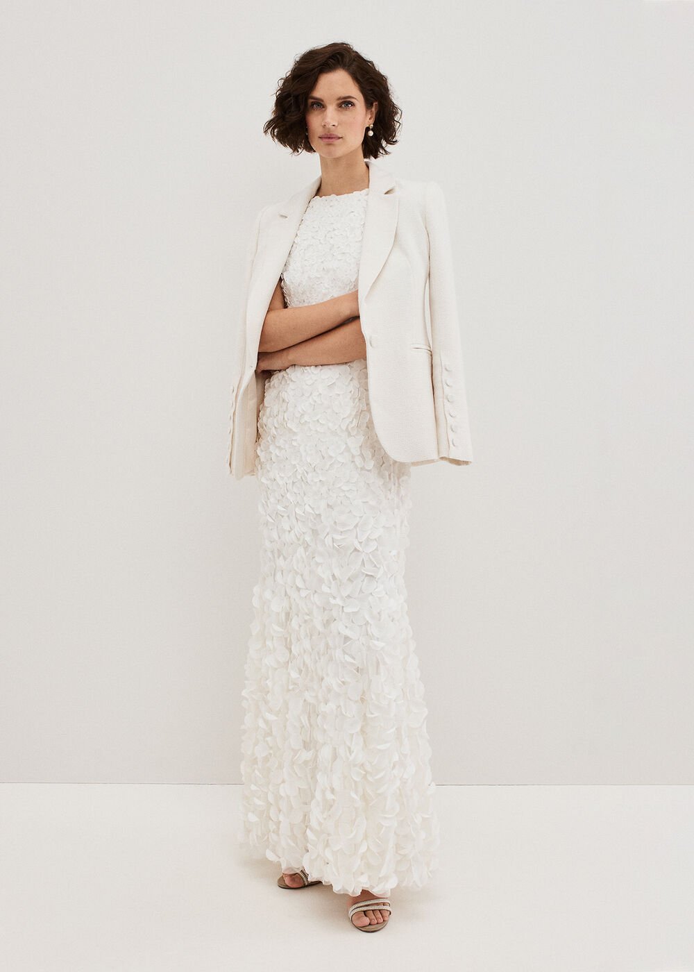 Charlene Maxi Wedding Dress Ivory