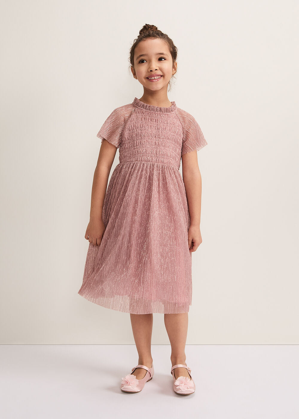 Evangeline Dress Pale Pink