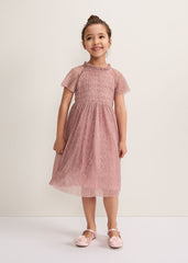 Evangeline Dress Pale Pink