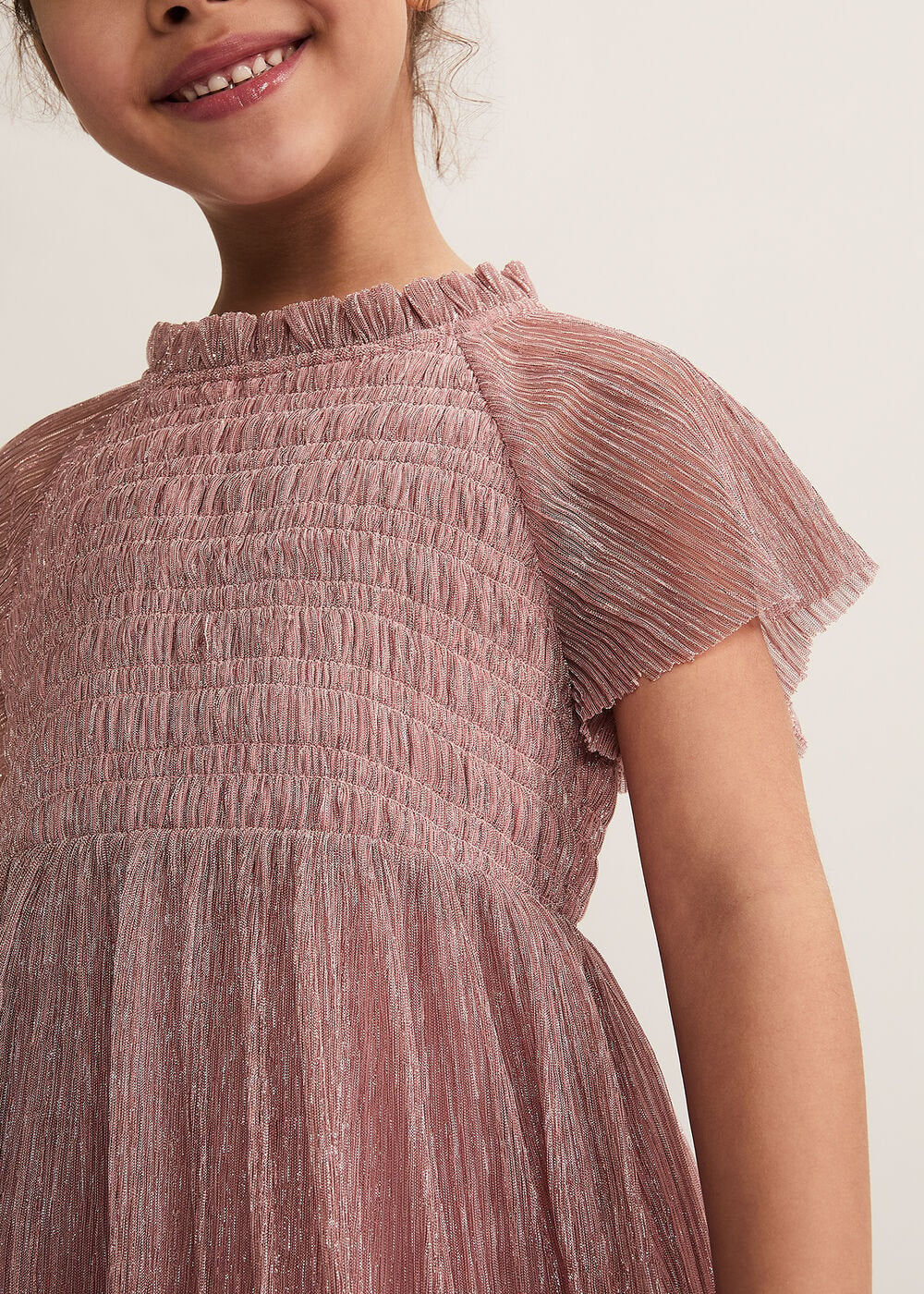 Evangeline Dress Pale Pink