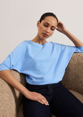 Cristine Knit Jumper Blue