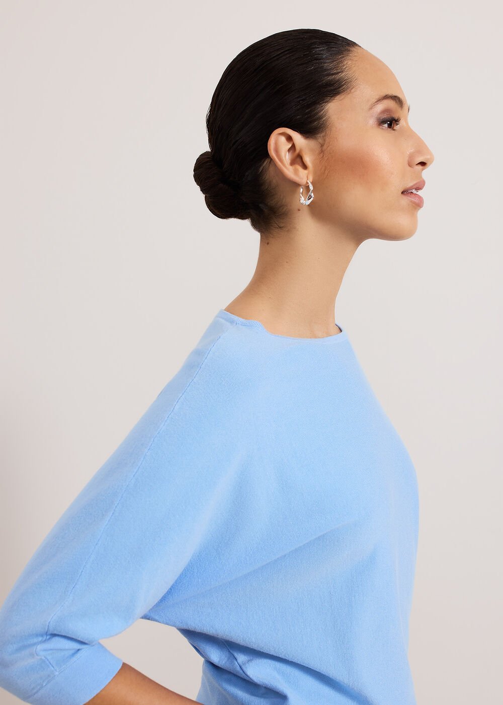 Cristine Knit Jumper Blue