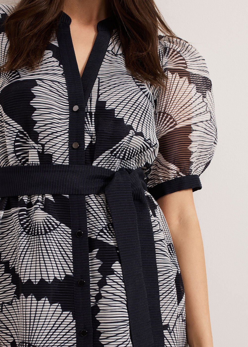 Skylar Midi Dress Navy