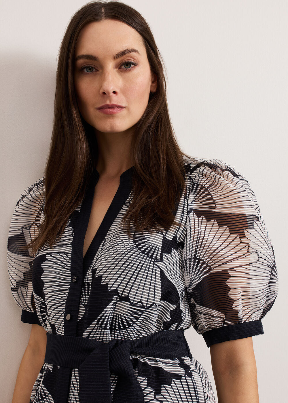 Skylar Midi Dress Navy