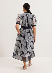 Petite Skylar Dress Navy