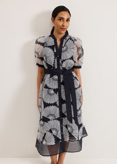 Petite Skylar Dress Navy