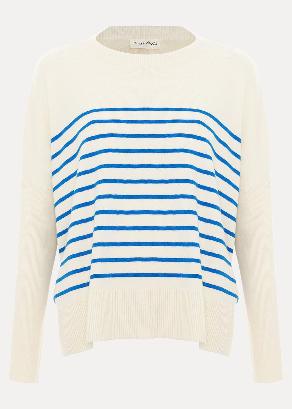 Sadie Stripe Jumper Blue