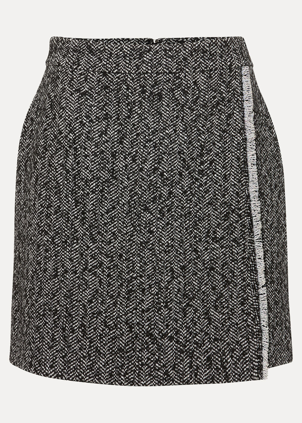 Ayame Textured Skirt Black