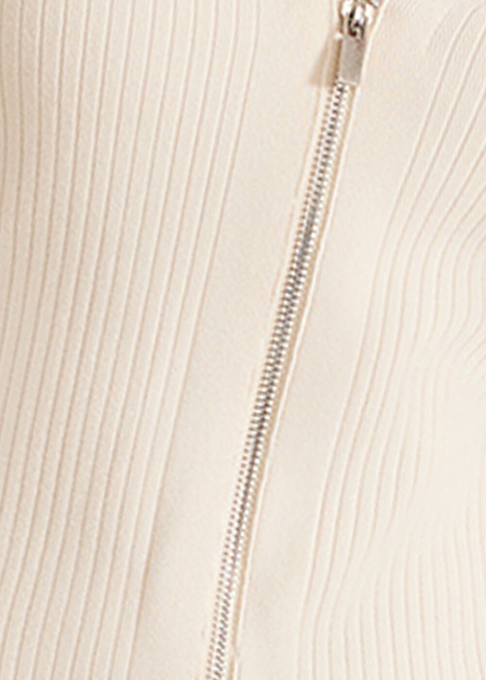 Ella Ribbed Dress Natural