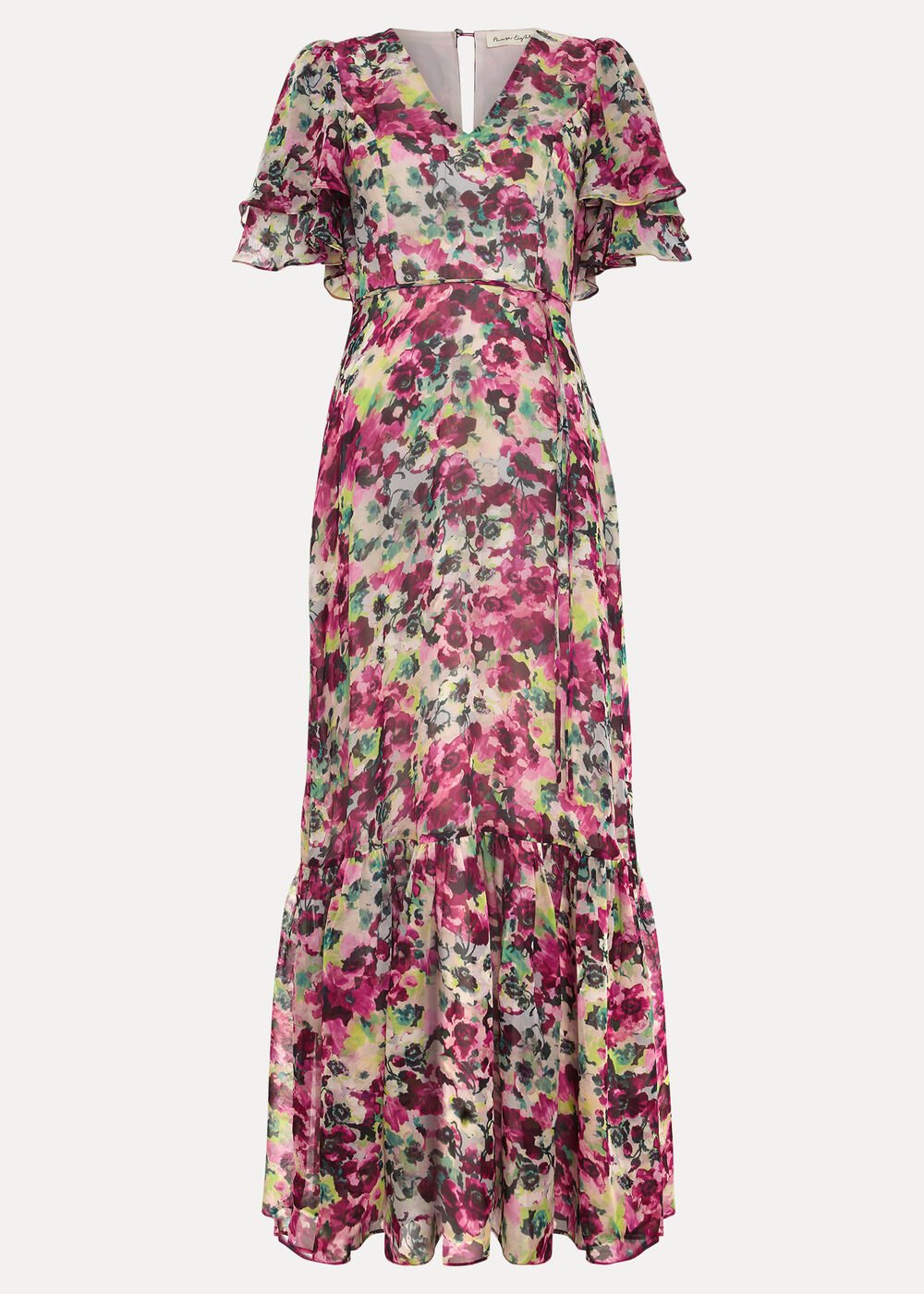 Violet Floral Dress Multi