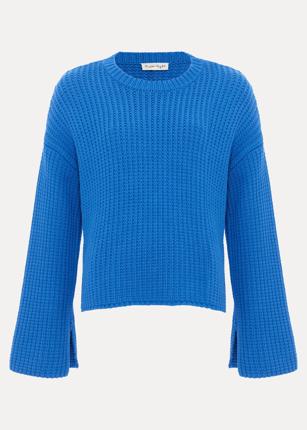 Gabby Textured Knit Blue