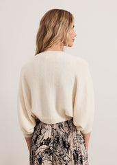 Leanne Mohair Shrug Black