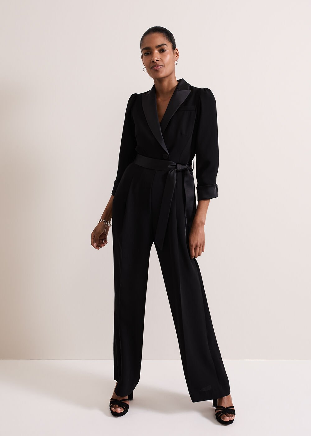 Petite Kylie Jumpsuit Black