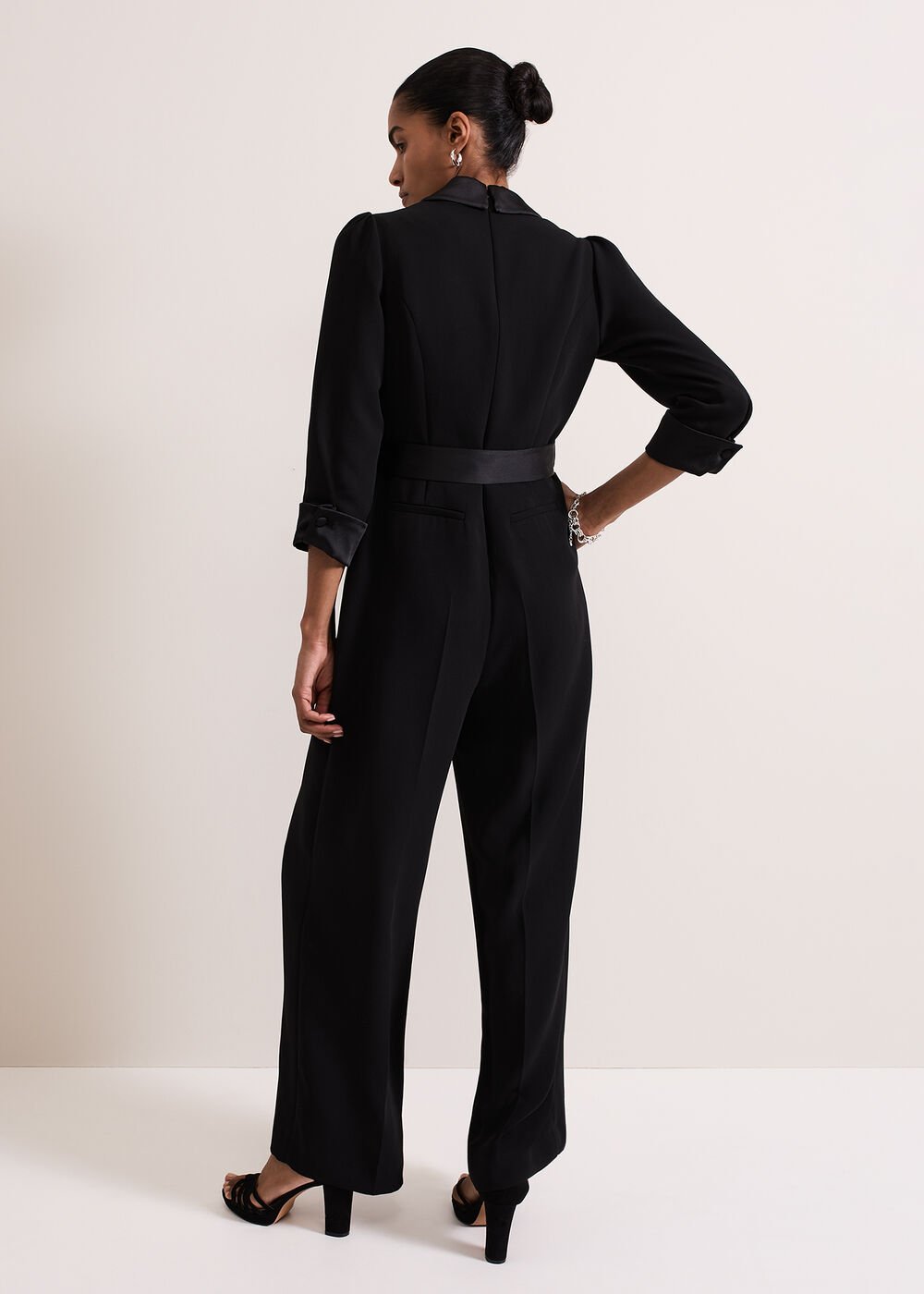 Petite Kylie Jumpsuit Black
