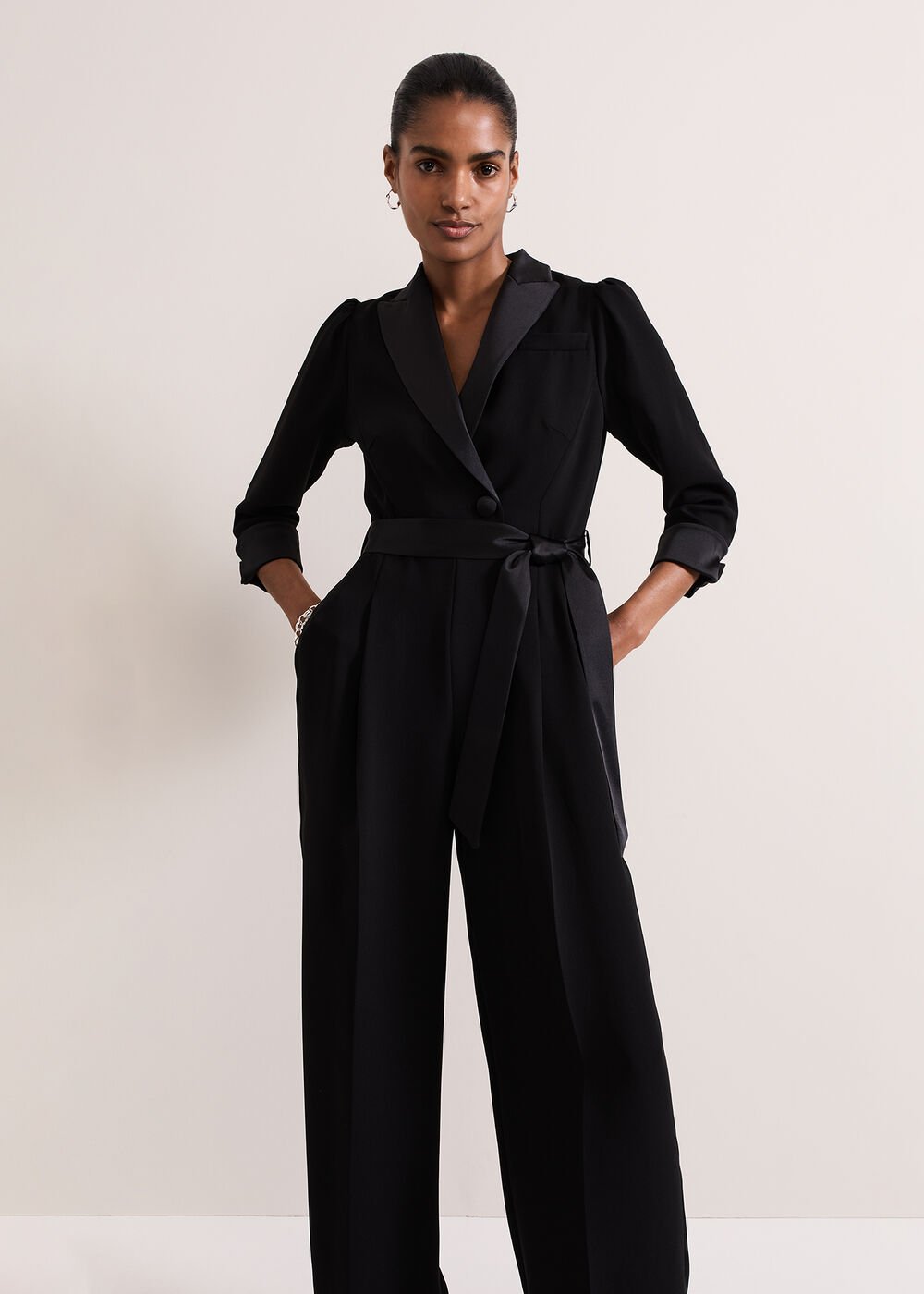Petite Kylie Jumpsuit Black