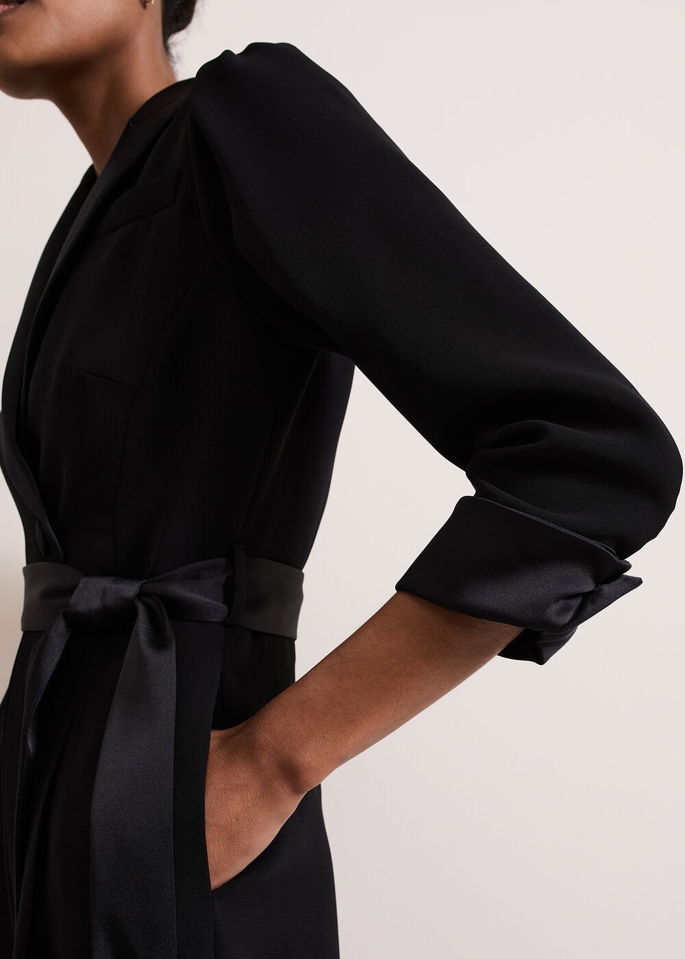 Petite Kylie Jumpsuit Black