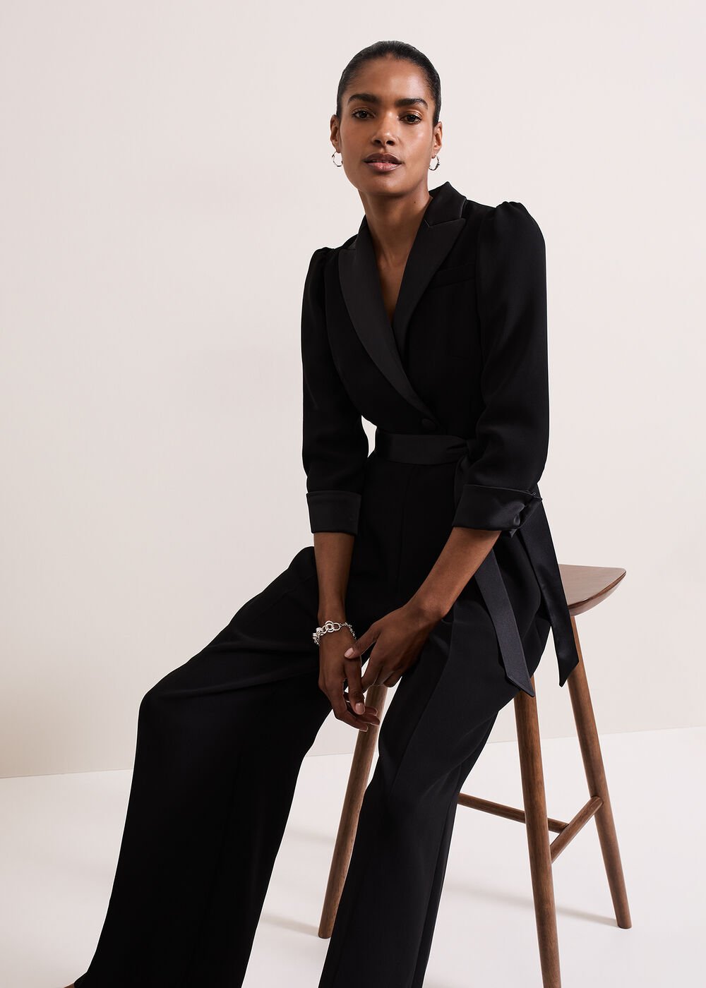 Petite Kylie Jumpsuit Black