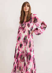 Natalia Floral Maxi Dress Pink