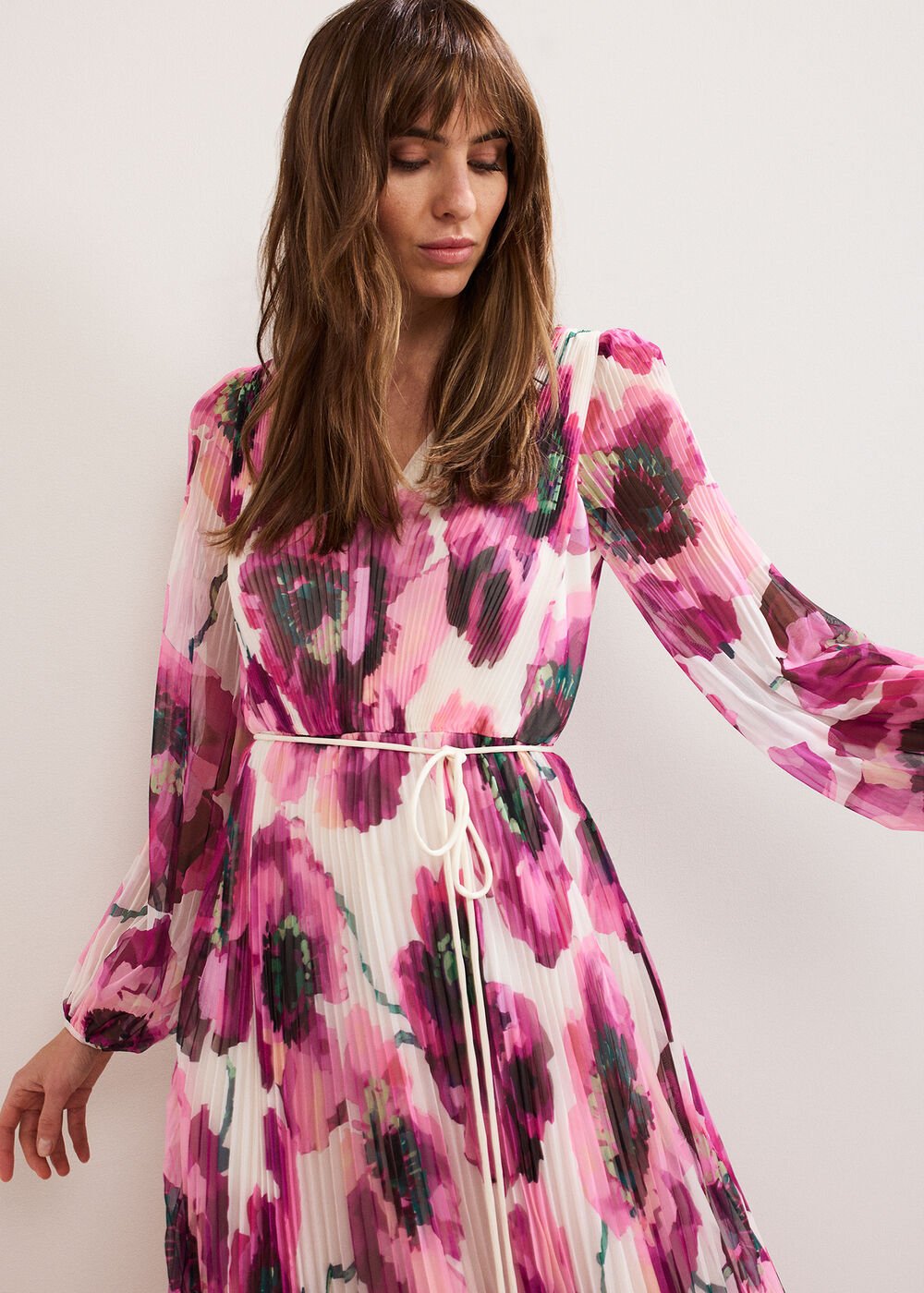 Natalia Floral Maxi Dress Pink