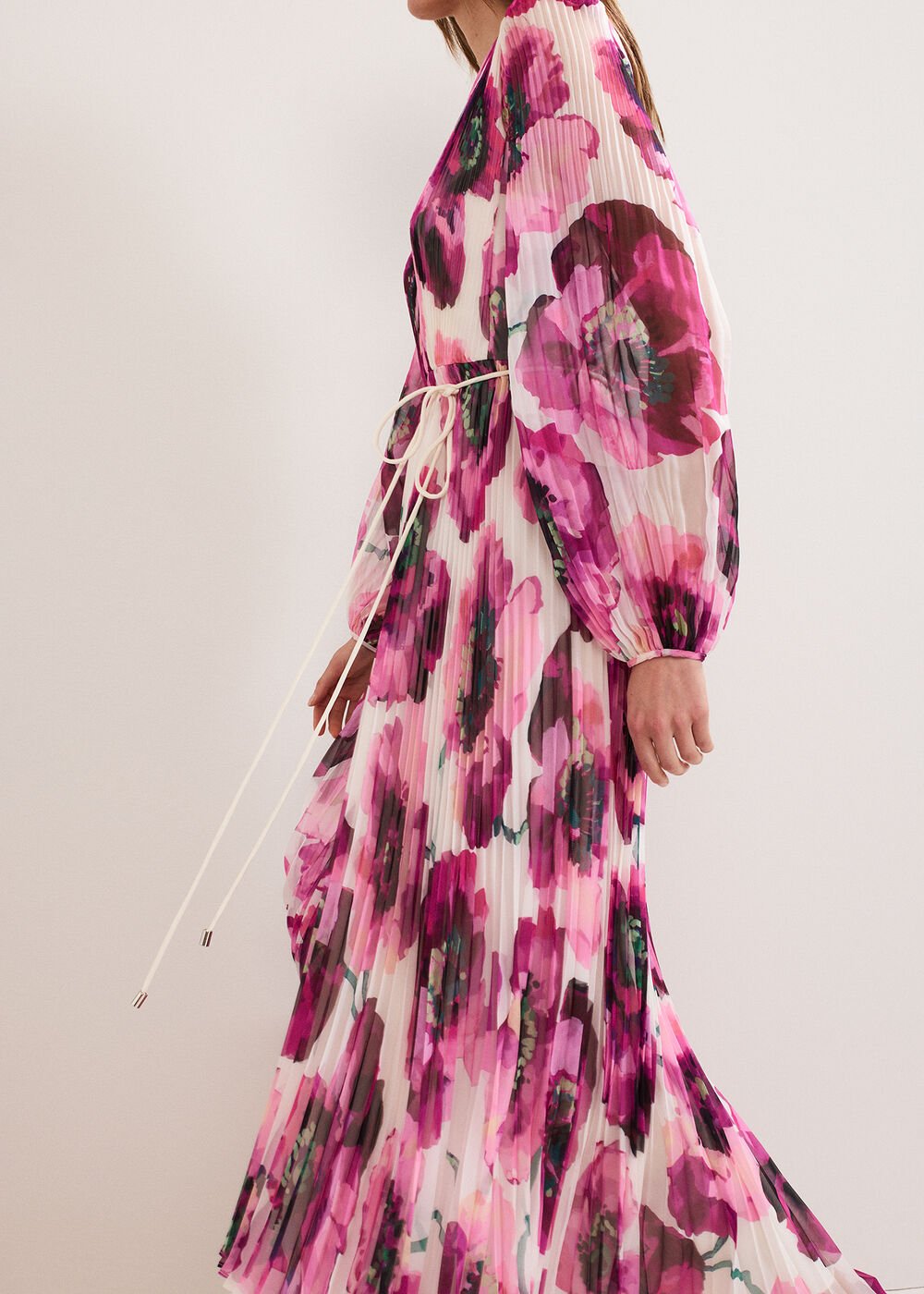 Natalia Floral Maxi Dress Pink