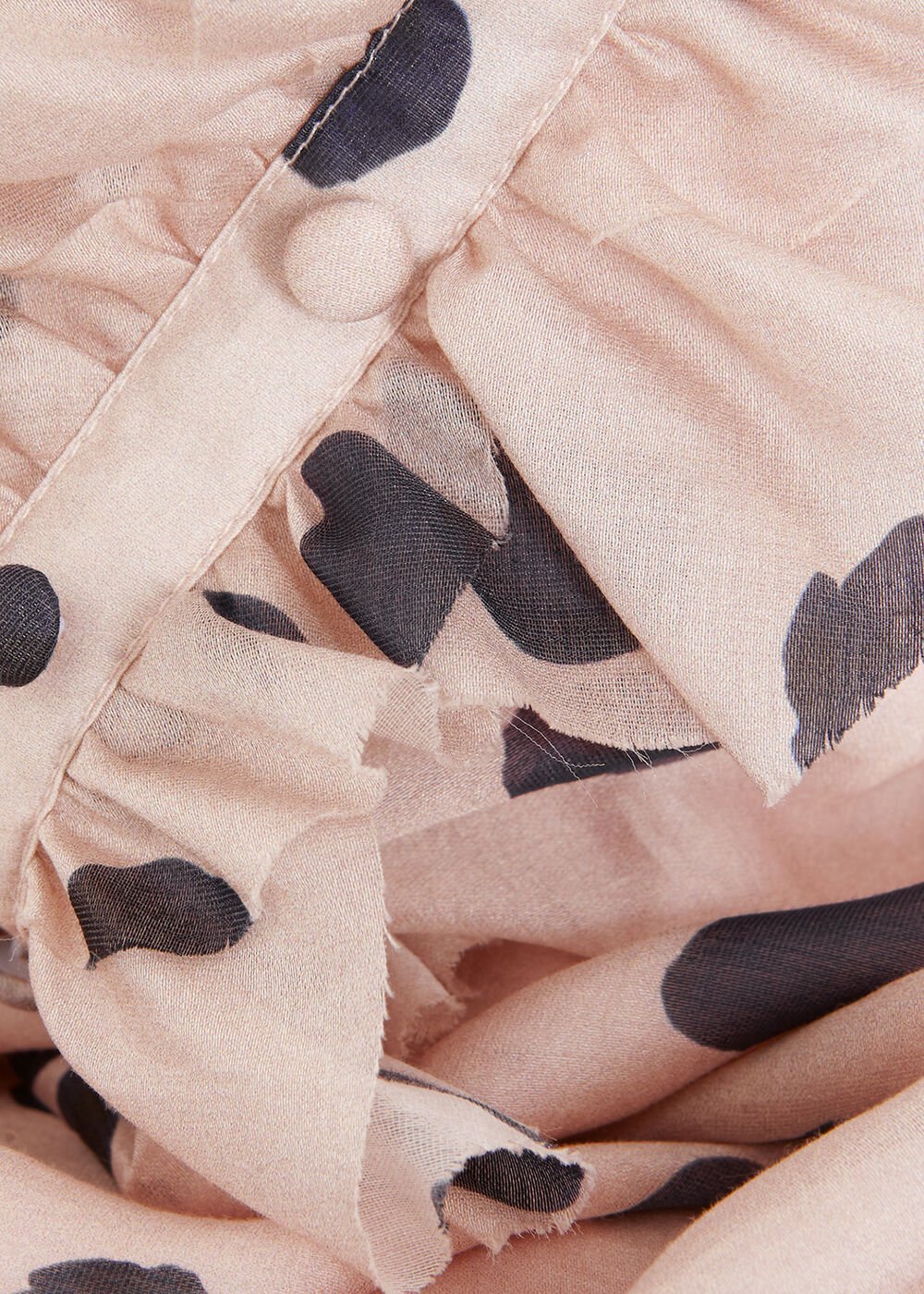 Nicola Spot Dress Pale Pink