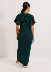 Petite Minty Dress Dark Green