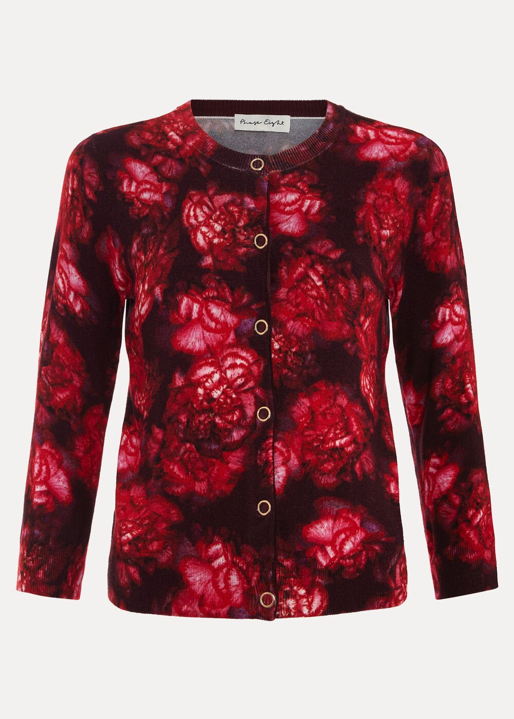 Dani Rose Cardigan Red