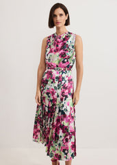 Janina Floral Dress Multi-Coloured