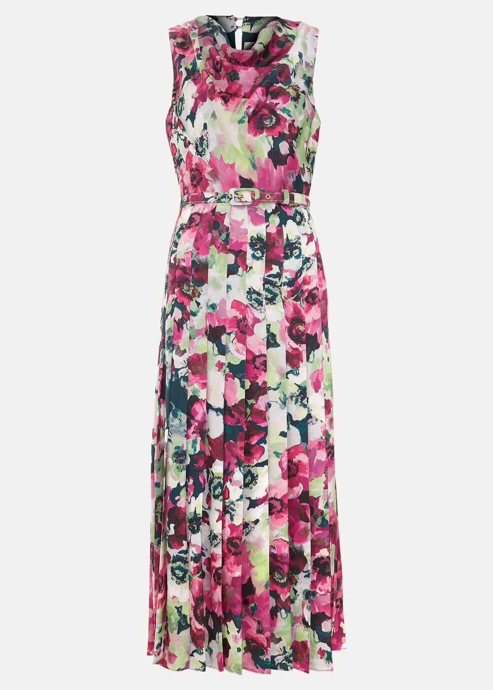 Janina Floral Dress Multi-Coloured