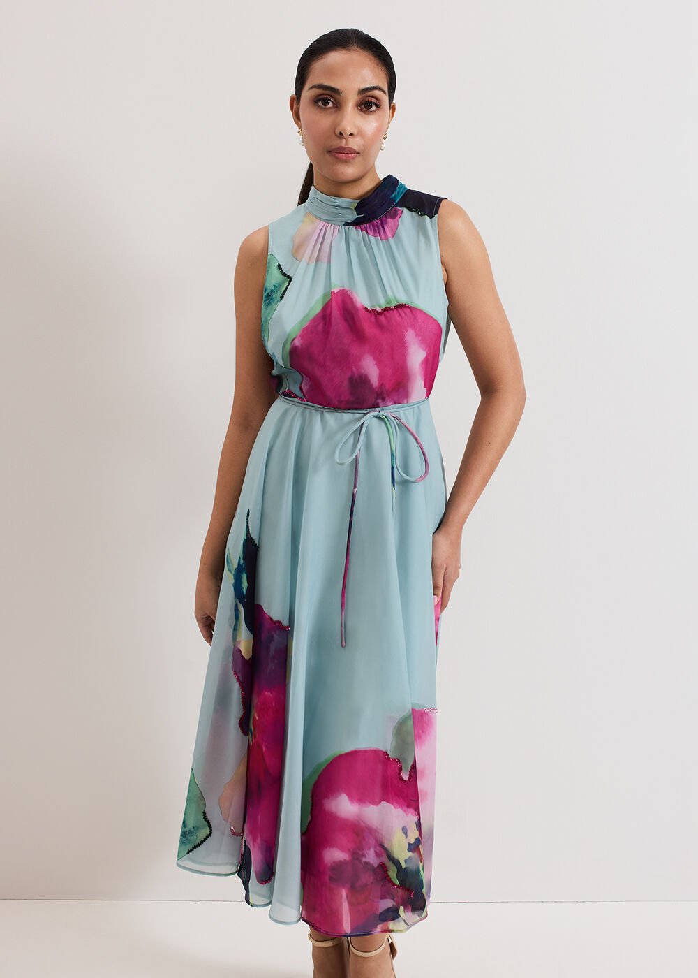 Petite Tahina Dress Multi
