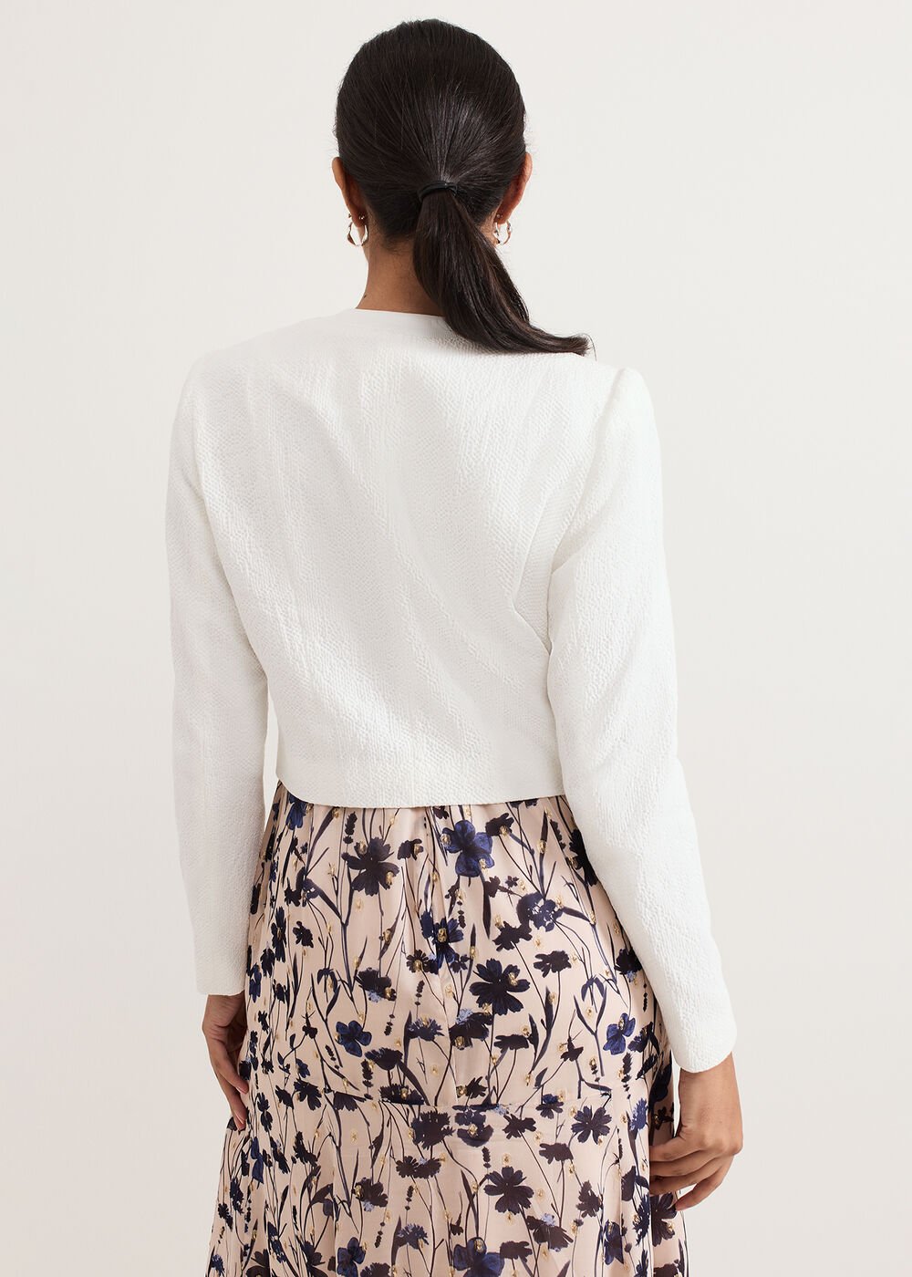 Petite Olivia Jacket Ivory