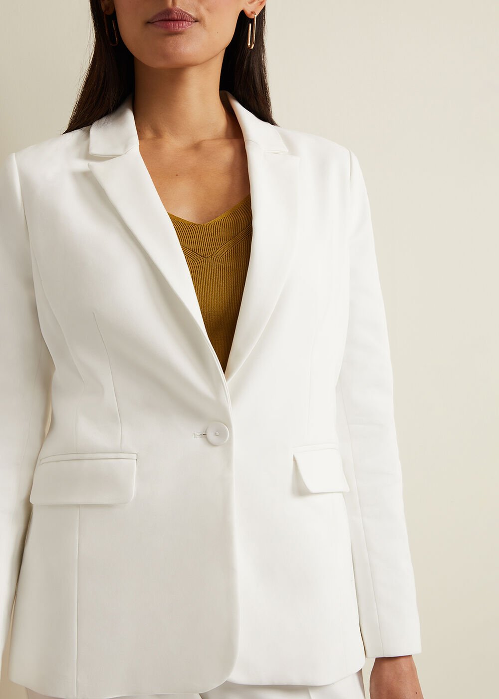 Ulrica Petite Jacket White