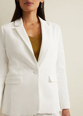 Ulrica Petite Jacket White