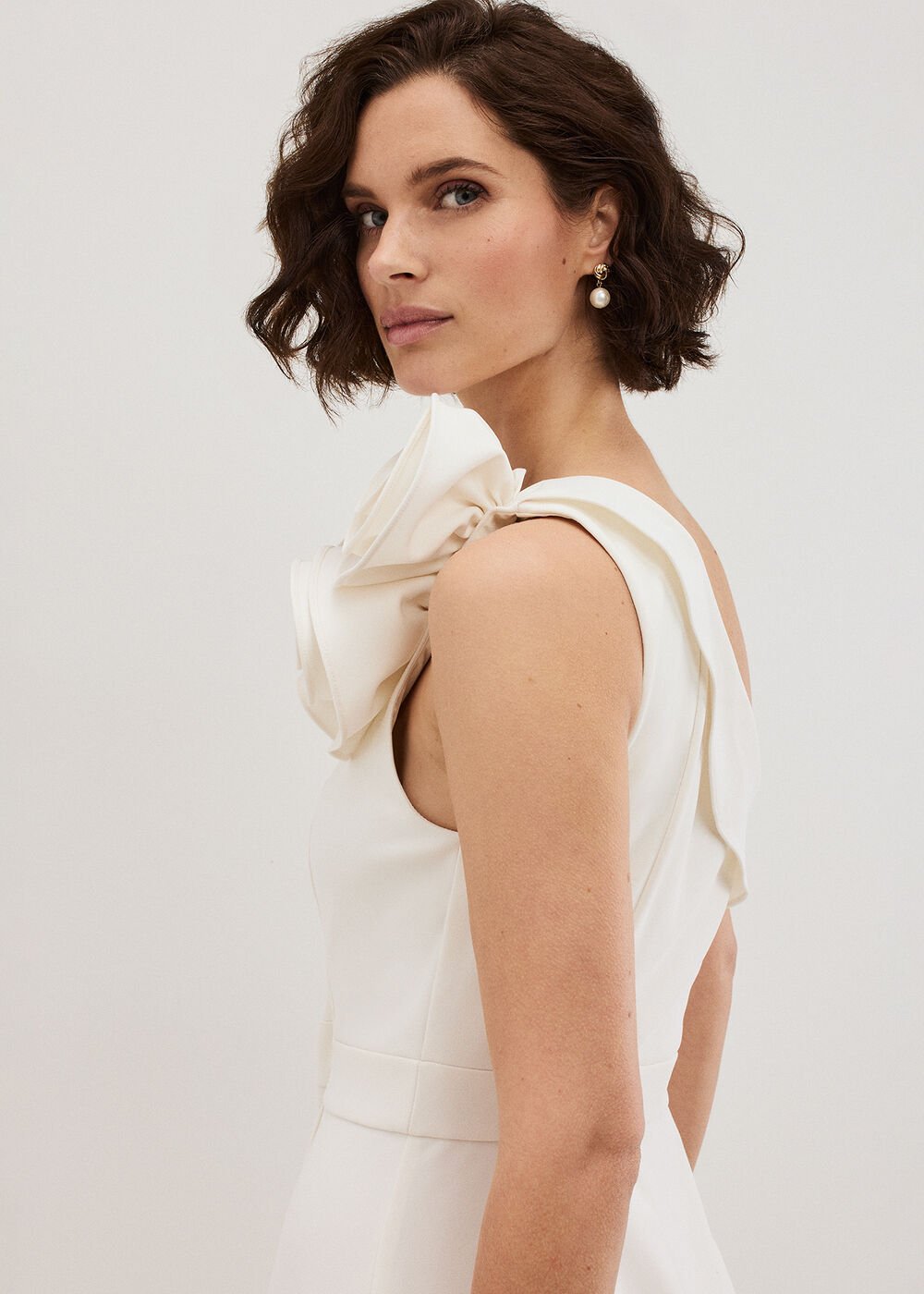 Tali Wedding Jumpsuit Ivory