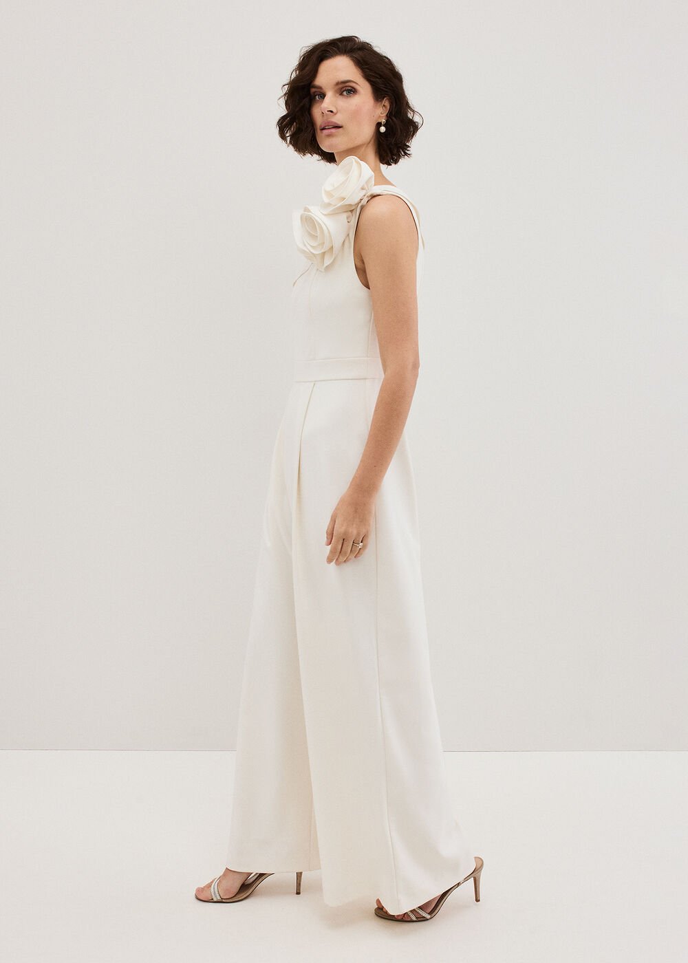 Tali Wedding Jumpsuit Ivory