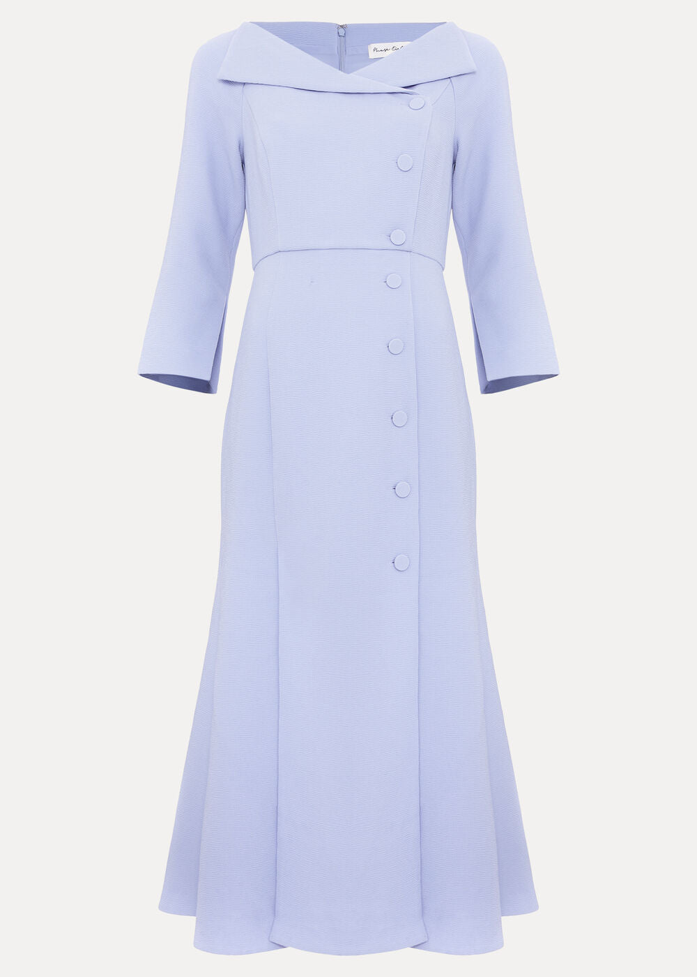 Sienna Tux Dress Pale Blue