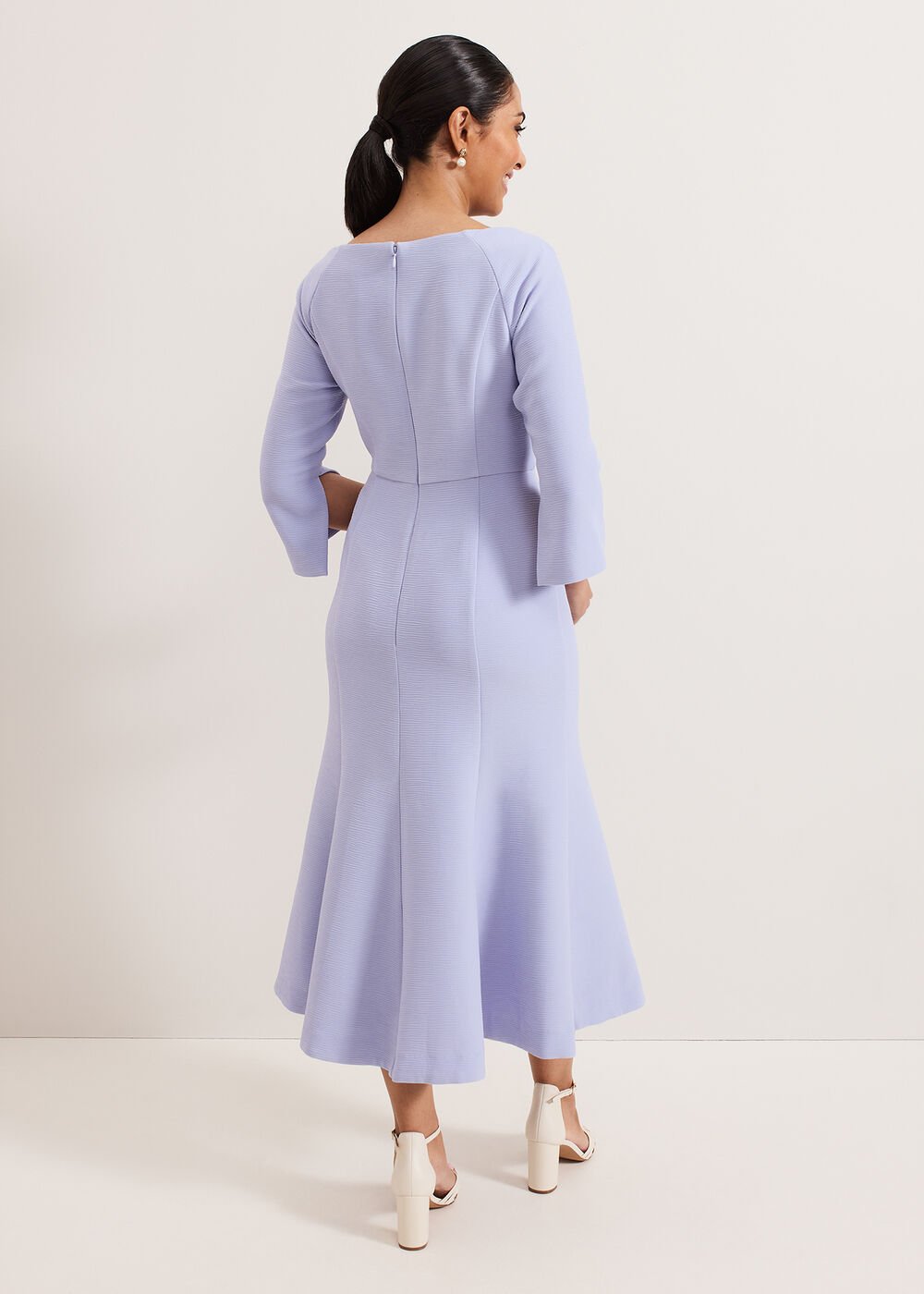 Petite Sienna Dress Pale Blue