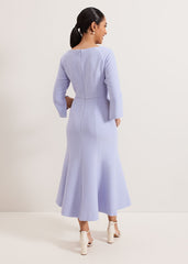 Petite Sienna Dress Pale Blue