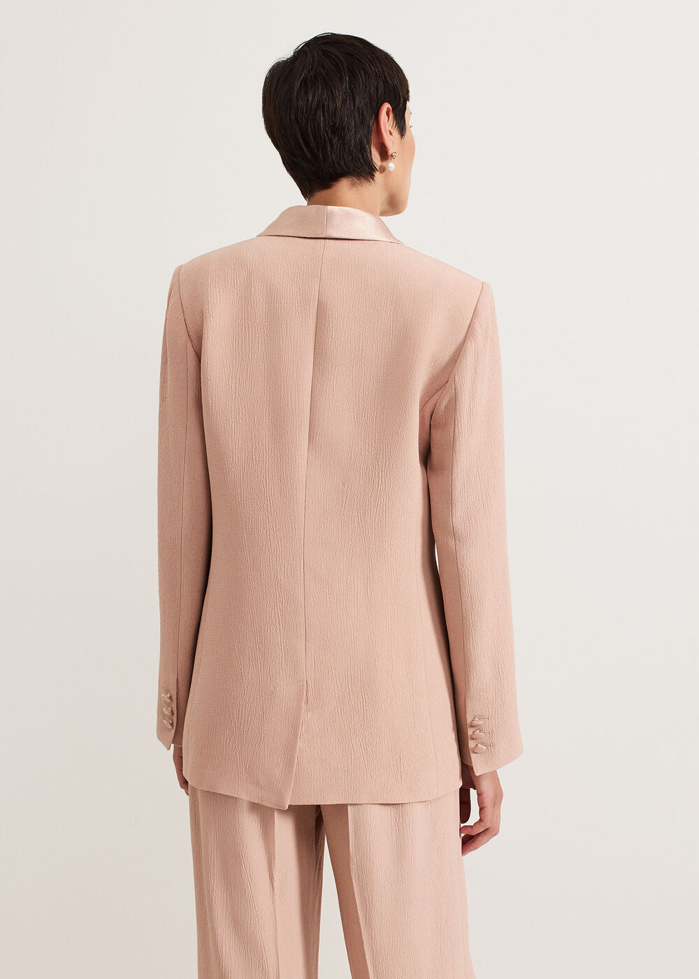 Jorja Suit Jacket Pale Pink