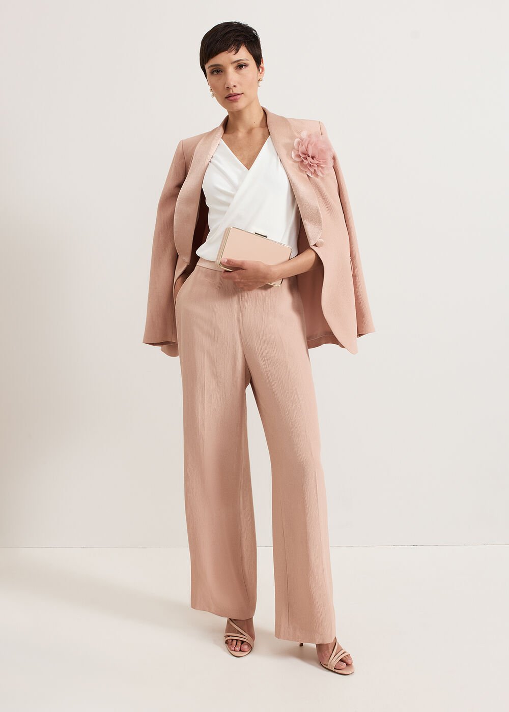 Jorja Suit Jacket Pale Pink