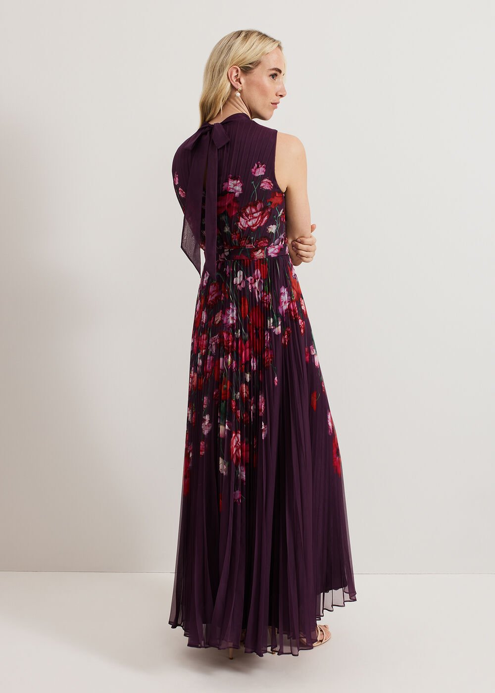 Dahlia Floral Dress Multi