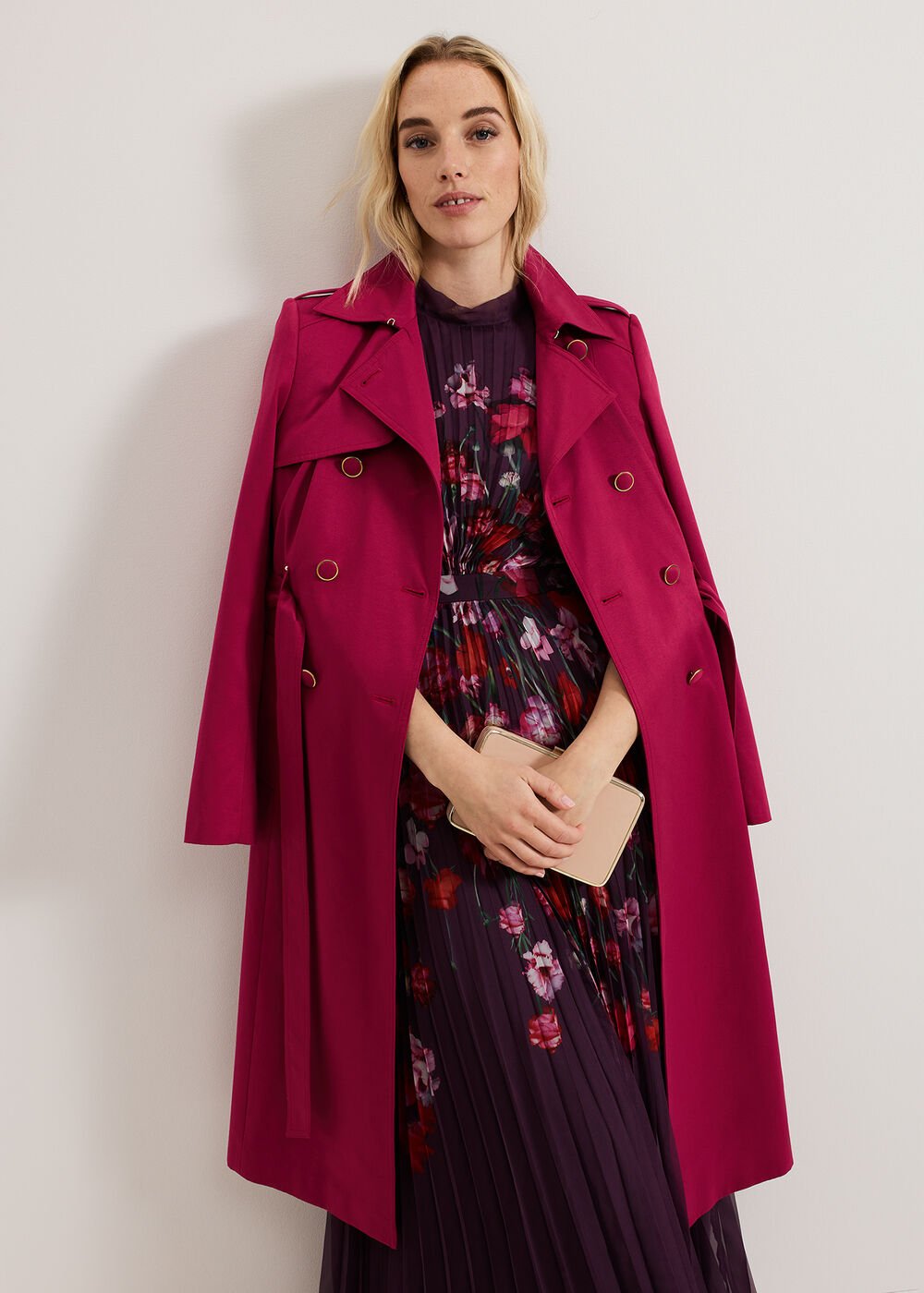 Dahlia Floral Dress Multi