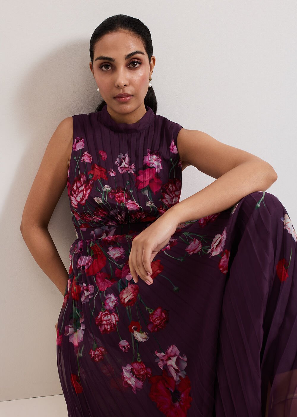 Petite Dahlia Dress Multi