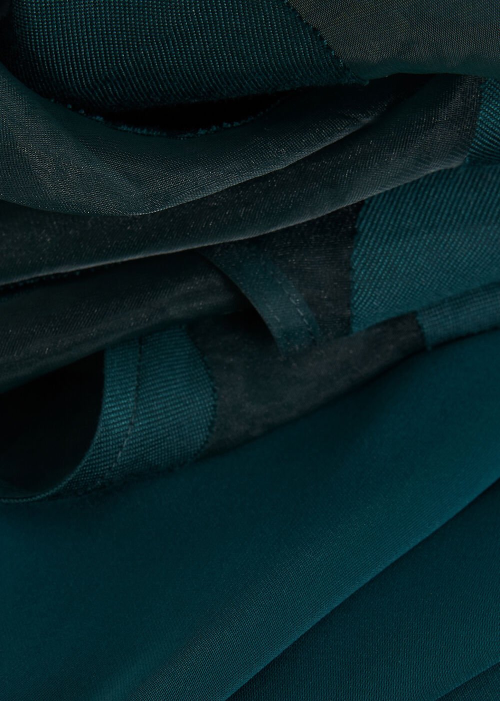 Davina Spot Jumpsuit Dark Green