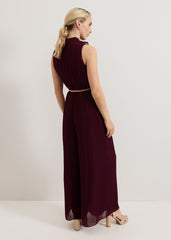 Nalani Jumpsuit Burgundy