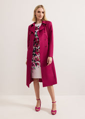 Cheryl Trench Coat Pink