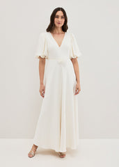 Ellie Cream Wedding Dress Cream