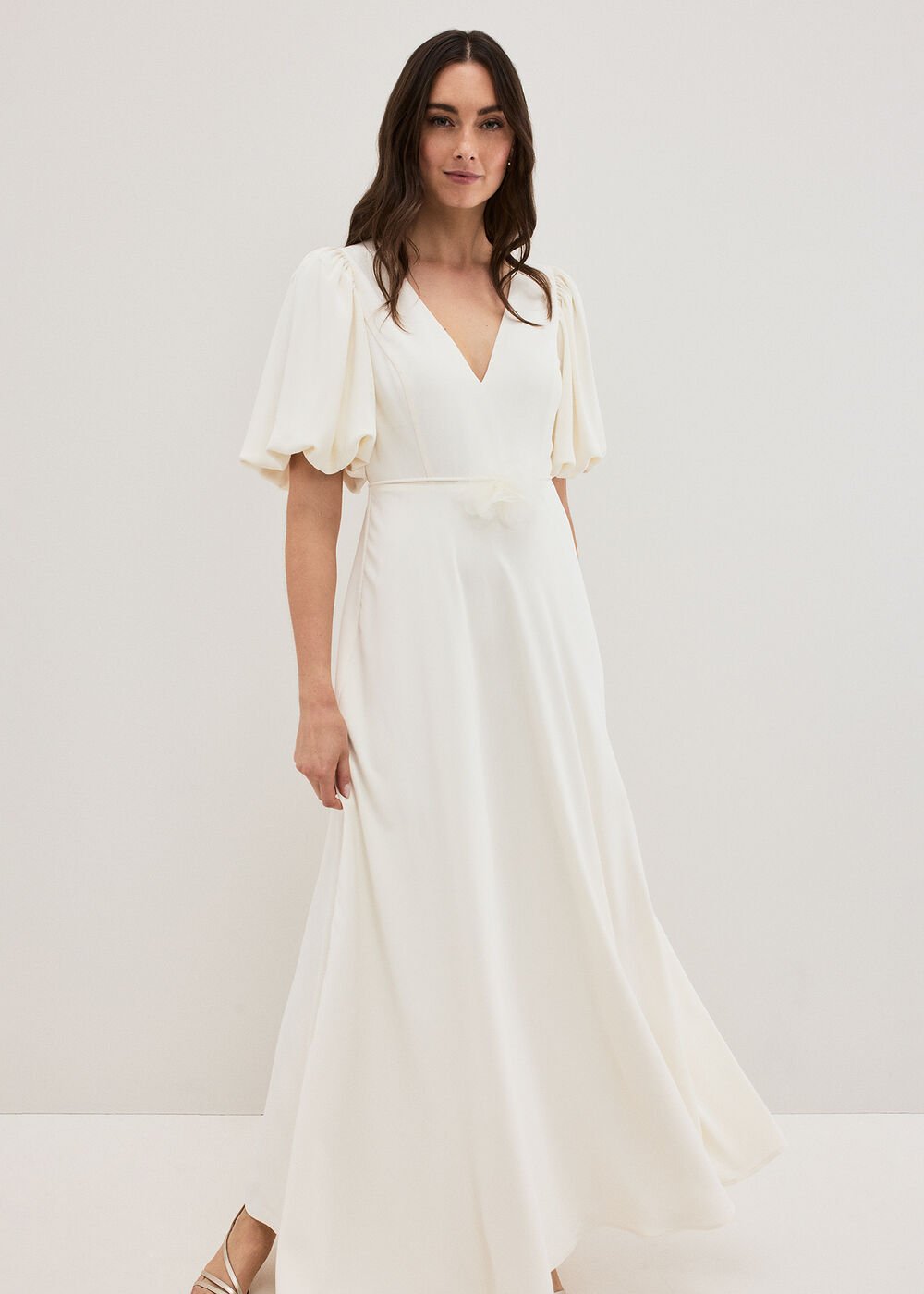 Ellie Cream Wedding Dress Cream