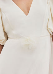 Ellie Cream Wedding Dress Cream